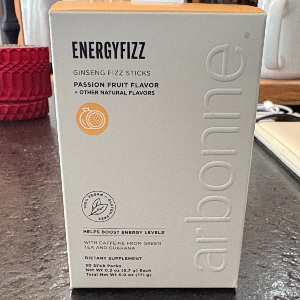 Arbonne EnergyFizz Passion Fruit Flavor